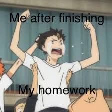 No Anime Meme, Relatable Anime Characters, Anime Meme Relatable, Funny Anime Memes, Anime Mood, Haikyuu Memes, Haikyuu Meme, Haikyuu Funny, Anime Funny Moments