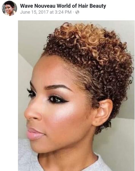 Wave Nouveau Wave Nouveau, Hairstyles Twist, Short Natural Curly Hair, Hair Black Women, Cute Natural Hairstyles, Short Hair Black, Black Curly Hair, Black Hairstyles, Curly Bob Hairstyles