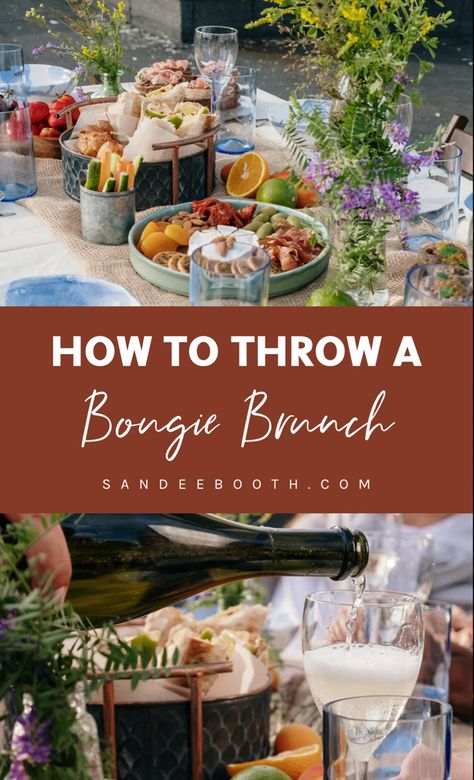 How to throw a bougie brunch Mimosa And Brunch Party, Brunch Entertaining Ideas, High End Brunch Ideas, Bougie Party Food, Boujee Brunch Ideas, Boozy Brunch Party, Brunch Decorating Ideas, Bougie Food, Boujee Brunch