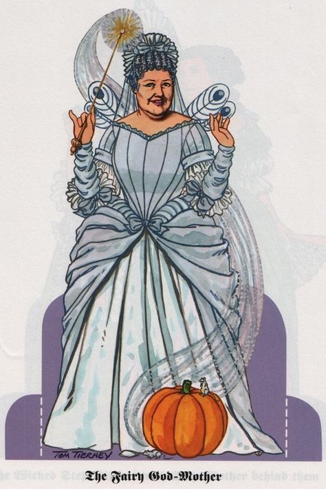 TOM TIERNEY TUESDAY! Cinderella Crafts, Paper Doll Vintage, Disney Paper Dolls, Tom Tierney, Fairy Tale Characters, Victorian Dolls, Doll Vintage, Vintage Paper Dolls, Retro Toys