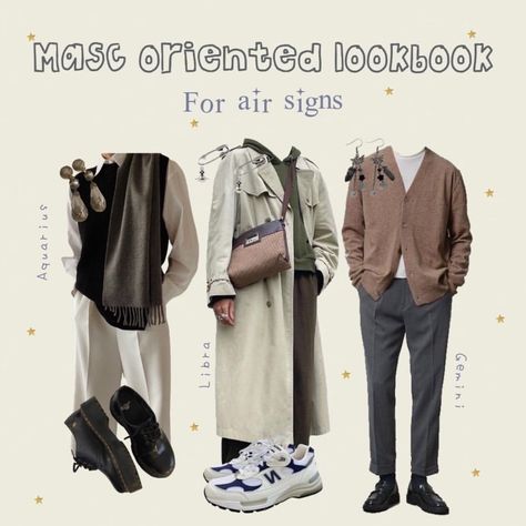 #lookbook #fashion #astrology #airsigns #aquarius #libra #gemini Libra Lookbook, Libra Venus Style Men, Gemini Lookbook, Aquarius Lookbook, Libra Venus Style, Aquarius Fashion Style, Jenny Core, Gemini Outfits, Libra Outfits