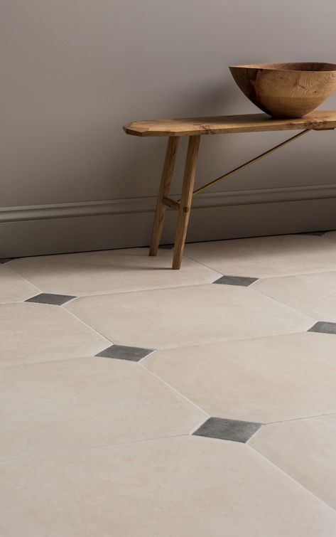 Jerusalem Vanilla Provence Limestone Octagon Tiles | Mandarin Stone Bathroom Limestone Floor, Limestone Checkered Floor, Marble And Limestone Checkerboard Floor, Mandarin Stone Floor Tiles, Honed Limestone Flooring, Hall Tiles, Octagon Tile, Limestone Floor Tiles, Mandarin Stone