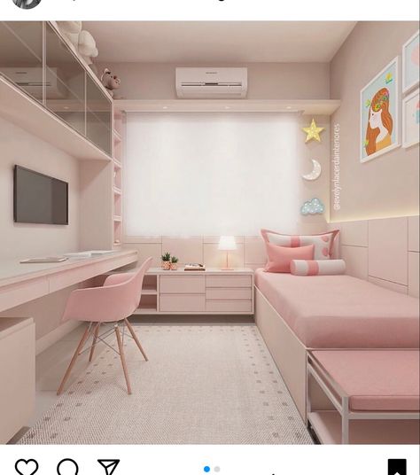 College Bedroom Decor, Tiny Bedroom Design, Small Room Design Bedroom, College Bedroom, Kids Bedroom Designs, Kids Interior Room, Girl Bedroom Designs, Design Room, Room Design Bedroom