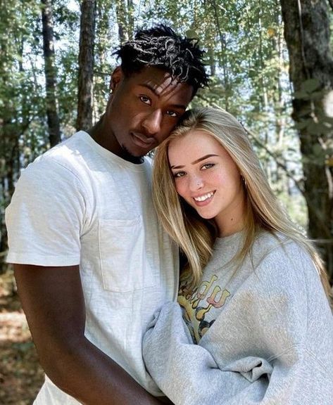 Biracial Couples Black Man, Black Guy White Girl, Feminine Qualities, Black Man White Girl, Mixed Race Couple, Biracial Couples, Black And White Couples, Interacial Couples, Mixed Couples