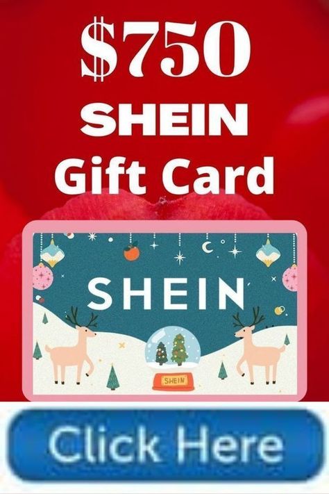 #SheinGiftCard #FashionGiveaway #giftcard #giftideas #gifts #giveway #free #shein #giftideas #giftcardgiveaway #giftcardsavailable #clothing #clothes #fashion #sheinofficial #sheinhaul #sheinoutfits #free #freegiftcard #freegiveaway Shein Gift Card Code, Free Shein, 750 Shein Gift Card, Shein Gift Card, Best Gift Cards, Google Play Gift Card, Paypal Gift Card, Walmart Gift Cards, Shein Outfits