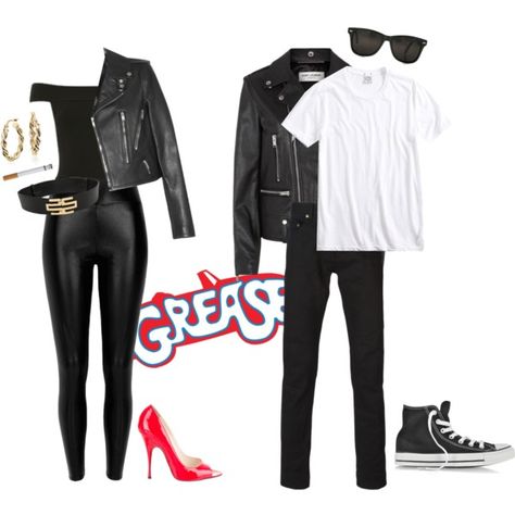 Danny And Sandy Costumes, Sandy Costume, Sandy And Danny, Grease Costumes, Sandy Grease, 90s Halloween Costumes, 80s Party Outfits, Halloween Couples, Halloween Coustumes