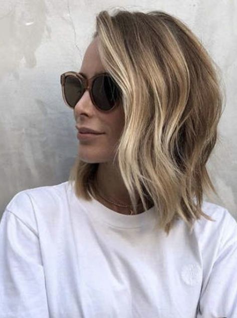 Lob Haircut, Penteado Cabelo Curto, Popular Hairstyles, Southern Living, Hair Dos, Medium Length Hair Styles, Bob Hairstyles, Hair Trends, Hair Lengths