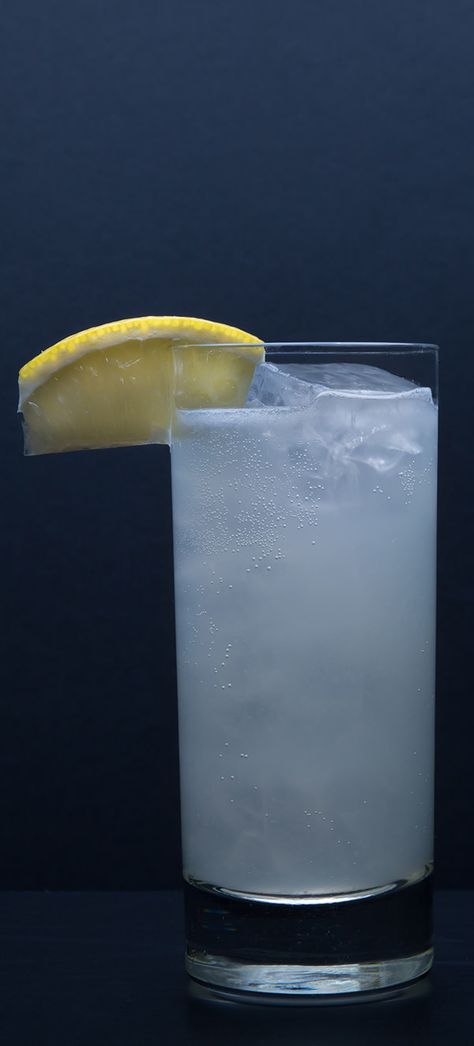 Gin Lemon Cocktail, Gin Drink Recipes, Gin Fizz Cocktail, Ramos Gin Fizz, Fizz Cocktail, Yummy Cocktails, Soda Syrup, Lemon Cocktail, Gin Lemon