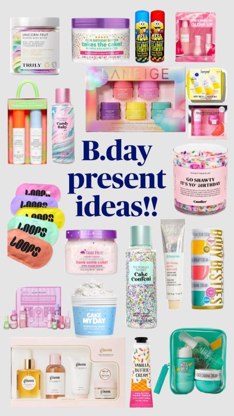 Bday Present Ideas, Preppy Birthday Gifts, Xmas List Ideas, Girly Christmas Gifts, Birthday Presents For Friends, Preppy Gifts, Birthday Freebies, Cool Gifts For Teens, Cute Birthday Ideas