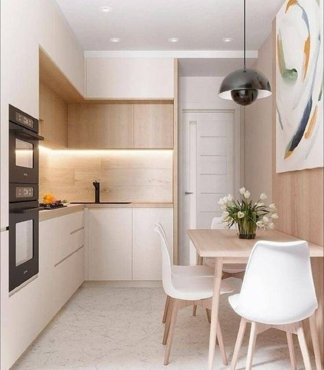 Model Dapur, Simple Kitchen Design, Modern Kitchen Interiors, Kitchen Interior Design Decor, Kitchen Decor Modern, House Design Kitchen, Kitchen Design Decor, Kitchen Room Design, Kitchen Inspiration Design