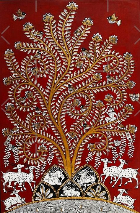 Gopal Joshi Shop | Redbubble Phad Painting, Gond Painting, Myanmar Art, Rajasthani Art, Kalamkari Painting, Religious Artwork, Pichwai Paintings, Religious Paintings, Madhubani Art