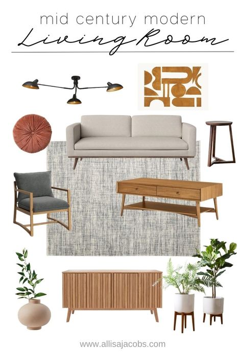 mid century modern ideas for living room Mid Century Modern Living Room Design, Mod Living Room, Mid Century Modern Living Room Decor, Mid Century Modern Interior Design, Mid Century Interior, Mid Century Living, Mid Century Living Room, Mid Century Modern Living, Mid Century Modern Living Room