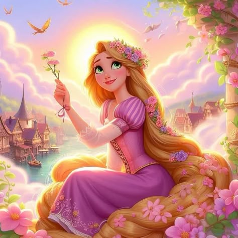 Disney Princess Images Rapunzel, Tangled Rapunzel Wedding, Rapunzel Pictures, Queen Rapunzel, Rapunzel Wallpaper, Disney Princess Tangled, Princess Tangled, Rapunzel Wedding, Tangled Wedding