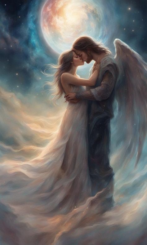 Kissing With Pasion Romance Covers Art, Lovers Images, Romantic Dance, Fantasy Love, Fantasy Couples, Romance Art, Best Pose For Photoshoot, Romantic Scenes, Fantasy Lovers