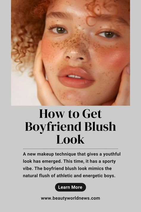 Learn how to achieve the coveted boyfriend blush look with our comprehensive guide. From subtle flushes to rosy glows, discover expert techniques and product recommendations to nail this trending makeup style effortlessly. #boyfriendblushlook #blushmakeuptutorial #blushtechniques #rosycheeks #makeuptrends #makeuptips #beautytutorials #makeuptechniques #makeupinspiration #makeuplooks. Flushed Cheeks Makeup, Boyfriend Blush Placement, Boyfriend Blush Makeup, Boyfriend Blush, Blush Guide, Boyfriend Makeup, Blush Makeup Tutorial, How To Get Boyfriend, Rosy Makeup