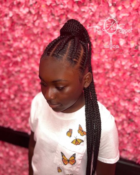 Braided Ponytail Kids, Kids Braided Ponytail, Back To School Inspiration, Ponytail Braided, Twist Braid, Kid Styles, Natural Hairstyles For Kids, Twist Braid Hairstyles, Kids Hair Cuts