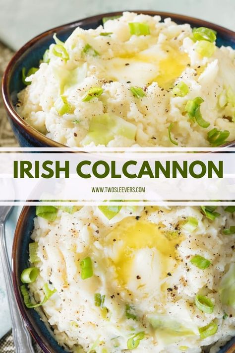 Mashed Potatoes With Cabbage, Irish Mashed Potatoes And Cabbage, Potatoes And Cabbage Recipes, Potato And Cabbage Recipes, Cabbage And Potato Recipes, Potatoes Colcannon, Colcannon Potatoes, Guinness Pie, Irish Mashed Potatoes