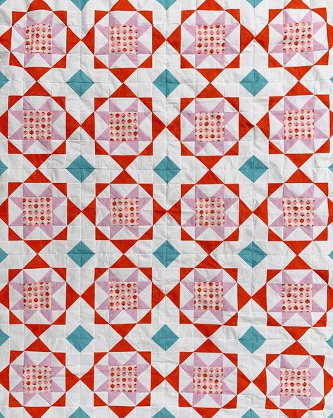 Triangle quilt pattern