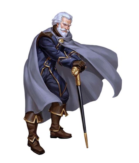 Human Noble Dnd Male, Dnd Male Noble, Old Wizard, Elven City, Dnd Wizard, Pathfinder 2e, Pathfinder Character, Oldest Human, Fantasy Races