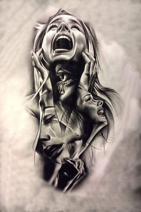 Meaningful Drawings, Dark Art Tattoo, Tattoo Art Drawings, Dark Art Drawings, Beautiful Dark Art, Art Drawings Sketches Creative, Pencil Art Drawings, Cool Art Drawings, Art Drawings Sketches