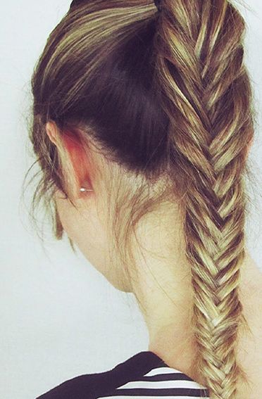 JUST ‘DO IT: 6 GYM HAIR UPGRADES WE LOVE Hair 2016, Girls Hairstyles Easy, Small Girl, Fishtail Braid, Bohol, Good Hair Day, Fish Tail Braid, Girl Hair, Hair Dos