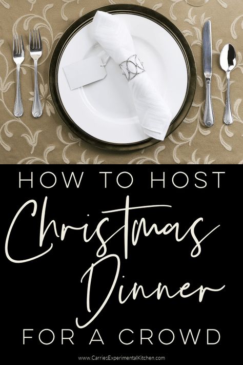 Setting A Table For Dinner Entertaining, Christmas Dinner Buffet Set Up, How To Set A Table For Dinner, Dinner Buffet Ideas At Home, Buffet Set Up Ideas, Host Christmas Dinner, Christmas Dinner For A Crowd, Dinner Buffet Ideas, Christmas Dinner Buffet