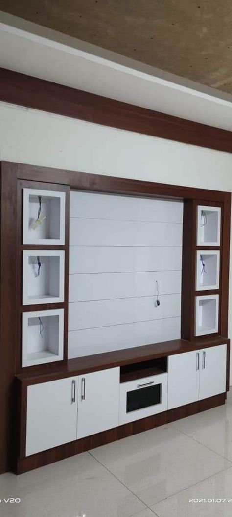 Tv Unit Showcase, Cabord Designs Hall Tv, Tv Showcase Design Furniture, Tv Cupboard Design For Hall, Living Room Cupboard Designs, Colour Combination For Hall, Umbrella Crafts, टीवी यूनिट, Tv Showcase Design