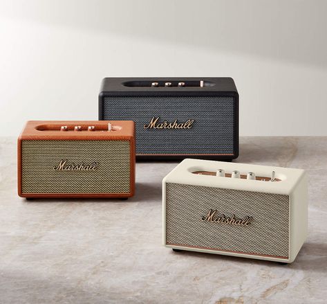 Marshall Acton Ii, Marshall Acton, Portable Speaker, Minimalist Bedroom, Minimalist Home, Fit In, Preppy Style, Bluetooth Speaker, Retro Fashion