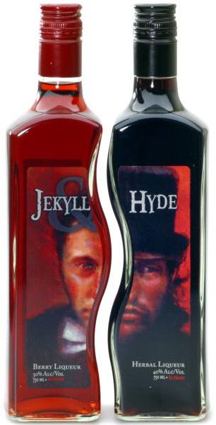 Jekyll & Hyde Liqueur. Jekyll And Hyde, Whisky Bottle, Cool Packaging, Alcohol Bottles, Cigars And Whiskey, Scotch Whiskey, Wine And Liquor, Bottle Packaging, Liquor Bottles