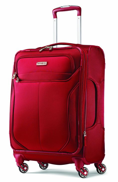 Samsonite Liftwo 19-Inch Carry-on Spinner Suitcase, Red, International Carry-on: Amazon.ca: Luggage & Bags Samsonite Carry On Luggage, Luggage Red, Samsonite Suitcase, Samsonite Luggage, Luggage Store, Spinner Suitcase, Luggage Sizes, Spinner Luggage, Carry On Suitcase