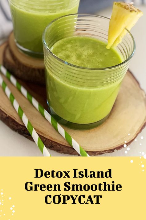 The inspiration for this smoothie comes from my favorite smoothie at Tropical Smoothie Café, the Detox Island Green Smoothie. One reason I think it’s the best one their menu, is the fact it is naturally sweetened, no added sugar, but still unbelievably delicious. Try my delicious copycat version and you will fall in love with this healthy and nutrious smoothie. Detox Green Smoothie, Raw Smoothie Recipes, Tropical Smoothie Green Island Recipe, Island Green Smoothie Recipe, Tropical Smoothie Island Green Recipe, Tropical Smoothie Cafe Recipes Copycat Detox Island Green, Island Green Smoothie Tropical Smoothie, Tropical Smoothie Recipes Copycat, Green Smoothie Tropical Smoothie