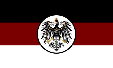 Germany, Flag, Red, White, Black