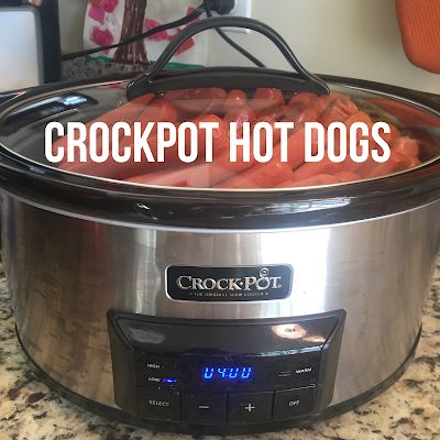 Confessions of a Sports Mama: Sports Mama Tip: Hassle Free, Crockpot Hot Dogs Crockpot Hot Dogs, Crockpot Hotdogs, Concession Stand Food, Wrapped Hot Dogs, Making Hot Dogs, Team Dinner, Small Grill, Hot Dog Chili, Hot Dog Bar