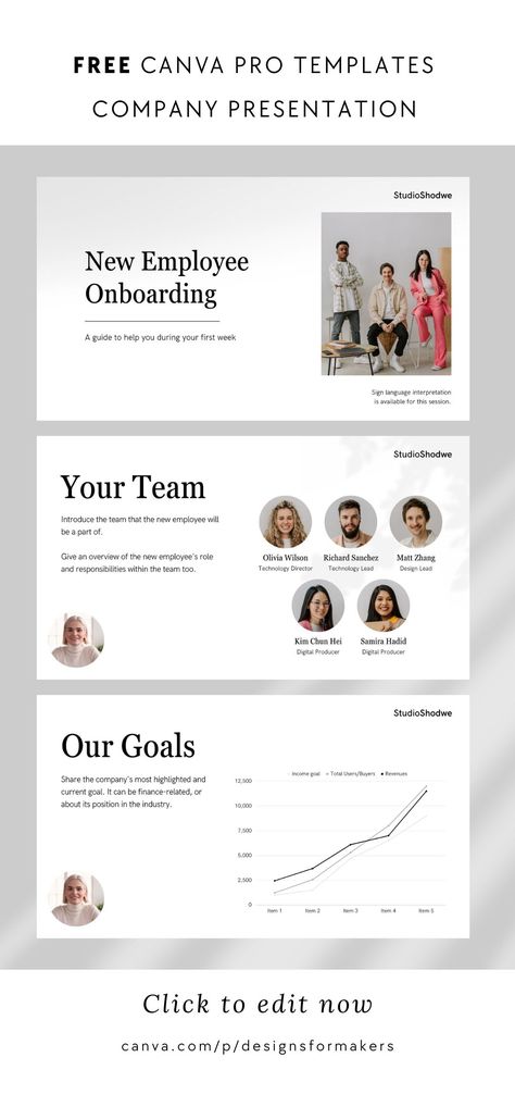 Black White Minimalist Employee Induction Onboarding Talking Presentation - FREE Canva Pro Template Hr Induction Ppt Design, Free Canva Pro, Onboarding New Employees, New Employee Orientation, Black White Minimalist, Etsy Shop Branding, Employee Onboarding, Company Presentation, Welcome To The Team