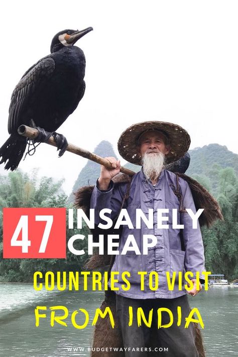 Cheapest Countries To Travel, Indian Places, Countries To Travel, Cheap Countries To Travel, India Travel Places, Travel Life Hacks, India Travel Guide, Cheap Places To Travel, Travel Infographic