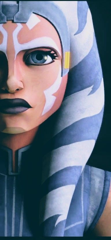 Ahsoka Face Markings, Ashoka Tano Drawing, Ashoka Drawing, Asoka Tano Wallpaper, Ashoka Tano Clone Wars, Ahsoka Tano Drawing, Ashoka Tano Wallpaper, Ashoka Tano Art, Ahsoka Tano Tattoo