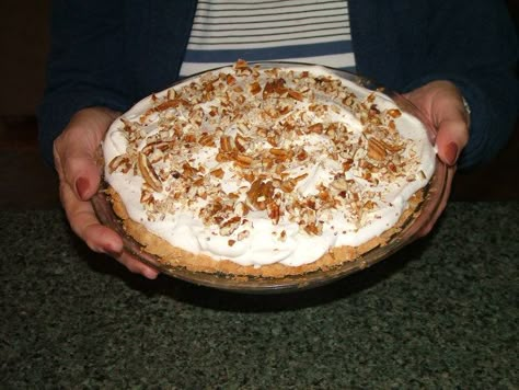 Heath Bar Pie, Banana Pudding Pie, White Pie, Heath Bar, Dessert Pie Recipes, Recipes With Ingredients, Christmas Pie, Heath Bars, Pudding Pie