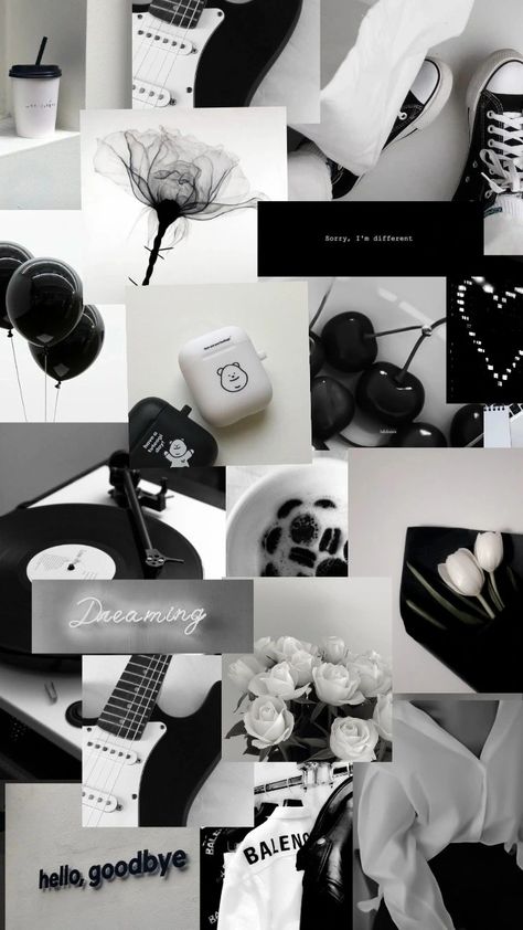 Black And White Collage Wallpaper, Awsome Wallpaper, Cool Black Wallpaper, Fingerprint Heart, Pretty Wallpaper Ipad, Lock Screen Wallpaper Iphone, Whatsapp Wallpaper Cute, Dark Art Photography, Pretty Wallpapers Tumblr