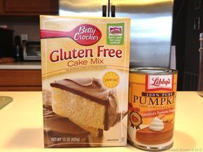 Betty Crocker Gluten Free Recipes, Gluten Free Pumpkin Cupcakes, Gluten Free Pumpkin Cake, Gluten Free Dairy Free Muffins, Pumpkin Cake Mix, Dairy Free Muffins, Gluten Free Cake Mixes, Menu Sans Gluten, Cupcakes Easy