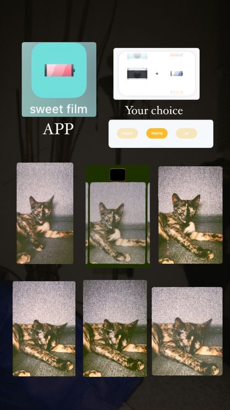 Sweet film (not available on Android). You can choose a roll or camera and that’s it. Try it! #apps #iphone #iphonephotography #cameraaesthetic #disposable #rolls Polaroid App Android, Film Apps Android, Vintage Camera App For Android, Film Camera Apps Android, Photo Filters Camera Roll Android, Aesthetic Camera Apps Android, Camera Filters Android, Camera Apps Android, Polaroid Filter Camera Roll