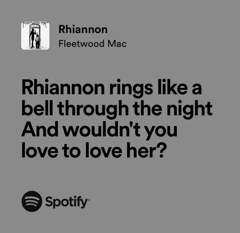 Rhiannon Fleetwood Mac Aesthetic, Fleet Wood Mac Tattoo, Rhiannon Core, Rhiannon Lyrics, Fleetwood Mac Tattoo, Fleetwood Mac Lyrics, Bambi Baby, Fav Song, Oc Inspo