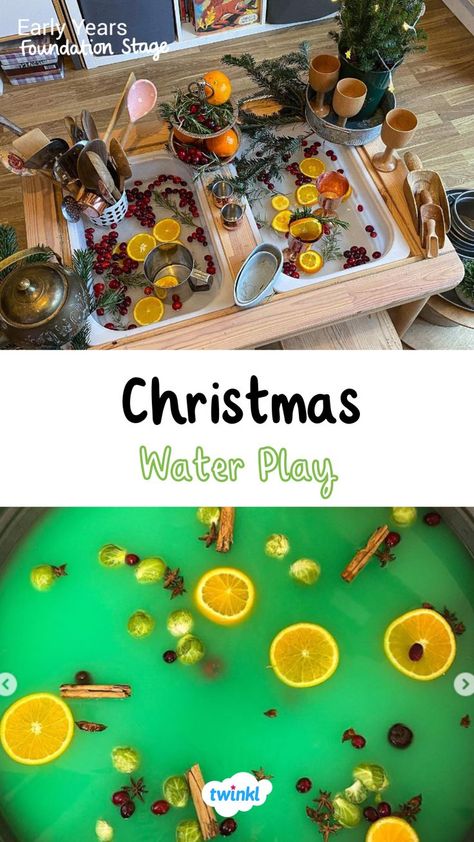 Check out these lovely christmas themed water trays! A great christmas activity for young children. Explore christmas sensory play with babies. Click for more christmas play ideas! Special thanks to @learning_play_and_wonder @mamasden Christmas Play Ideas, Baby Christmas Activities, Christmas Sensory Play, Christmas Activity Ideas, Water Play Ideas, Christmas Sensory, Christmas Activities For Toddlers, Toddler Sensory Bins, Christmas Learning