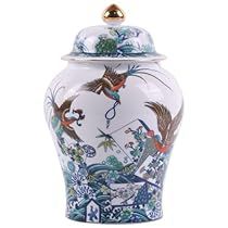 Antique Style Home, Chinoiserie Ginger Jars, Flowers Ceramic, Phoenix Design, White Jar, Blue And White Porcelain, Decorated Jars, Retro Blue, Jar Vase