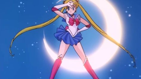 Sailor Moon Sailor Moon Pose, Sailor Moon Characters, Sailor Moon Transformation, Sailor Moon Episodes, Sailor Moons, Sailor Moon Screencaps, Arte Sailor Moon, Sailor Scout, Tuxedo Mask