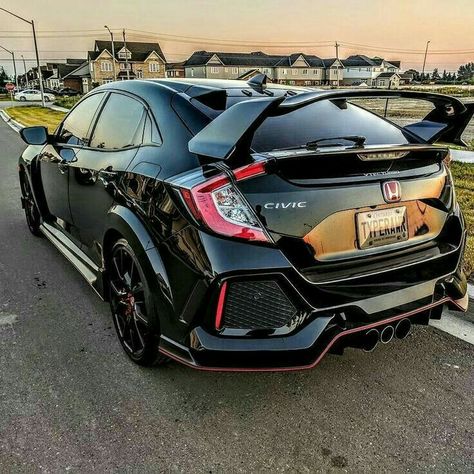 Honda Hatchback Civic, Honda Civic Type R Black, Honda Civic Sport Hatchback, Honda Civic Hatchback Sport, Honda Civic Accessories, Black Honda Civic, Civic G10, Cars Tips, Honda Hatchback