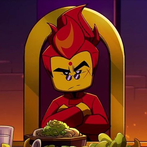 Red Son Pfp, Lego Monkie Kid, Handsome Monkey King, Lucas Movie, Monkie Kid, Lego For Kids, Journey To The West, Kids Board, Lego Art