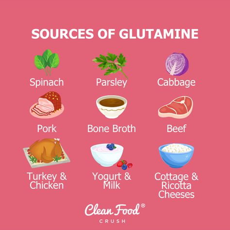 Glutamine Rich Foods, L Glutamine Foods, Glutamine Foods, L Glutamine Benefits, Healing Kitchen, Minerals Food, L Glutamine, Mineral Food, Bio Hacking