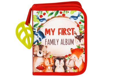 The 42 Best Gifts for 2-Year-Olds First Family Photos, Baby Mirror, Cloth Book, Family Photo Album, Best Baby Shower Gifts, Book Gift, Family Album, Bitty Baby, Name Stickers