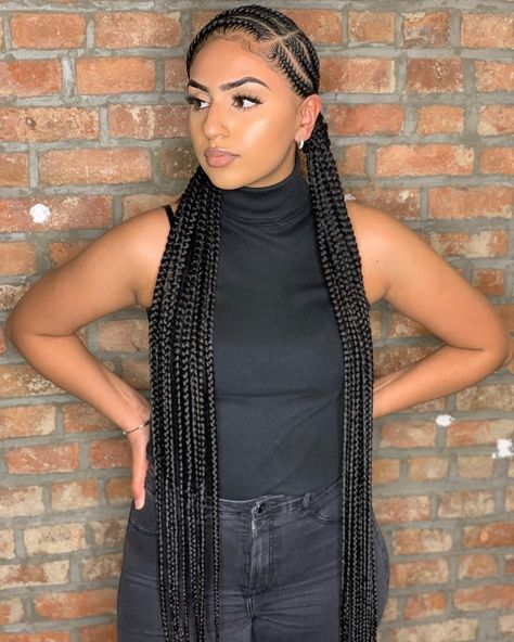 Side Part Braids, Bob Braids Hairstyles, Feed In Braids Hairstyles, African Hair Braiding Styles, Box Braids Hairstyles For Black Women, Braided Cornrow Hairstyles, Braids Hairstyles Pictures, Quick Braided Hairstyles, Protective Hairstyles Braids