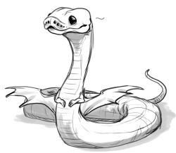 Cute Snake with wings doodle Snake Noodle, Snake Doodle, Snake Sketch, Tattoo Painting, Snake Drawing, Art Sketches Doodles, Cute Reptiles, Cute Snake, Snake Art